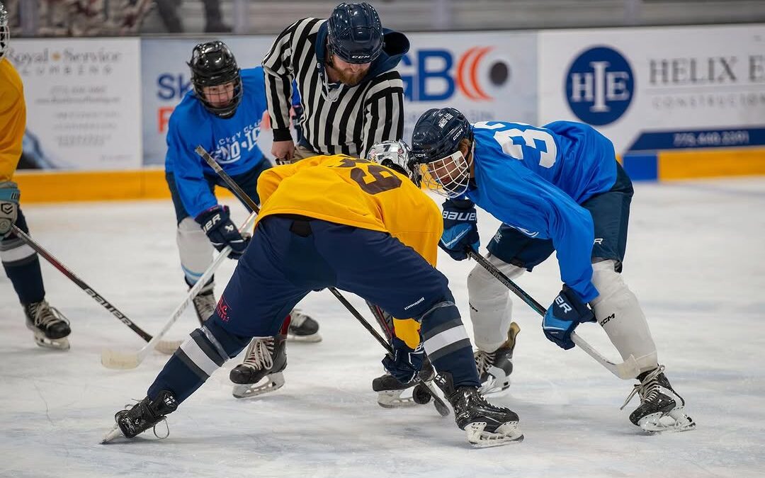 lil scrimmage with @reno_ice_varsity